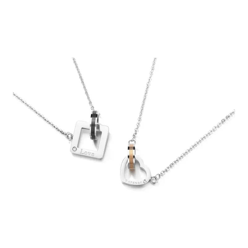 Clect Alloy Necklaces Unisex Silver-0