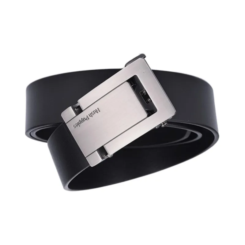 Hush Puppies Star Series Leather Belts Men Black-4