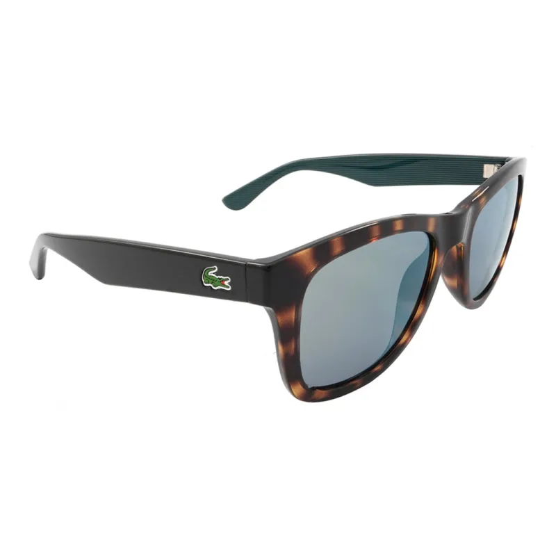 LACOSTE Plastic Square Sunglasses Unisex Tortoiseshell-0