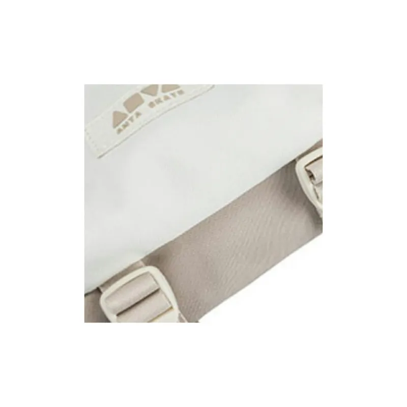 Anta Fabric Crossbody Bag, Shoulder Bag Unisex Light Brown-3