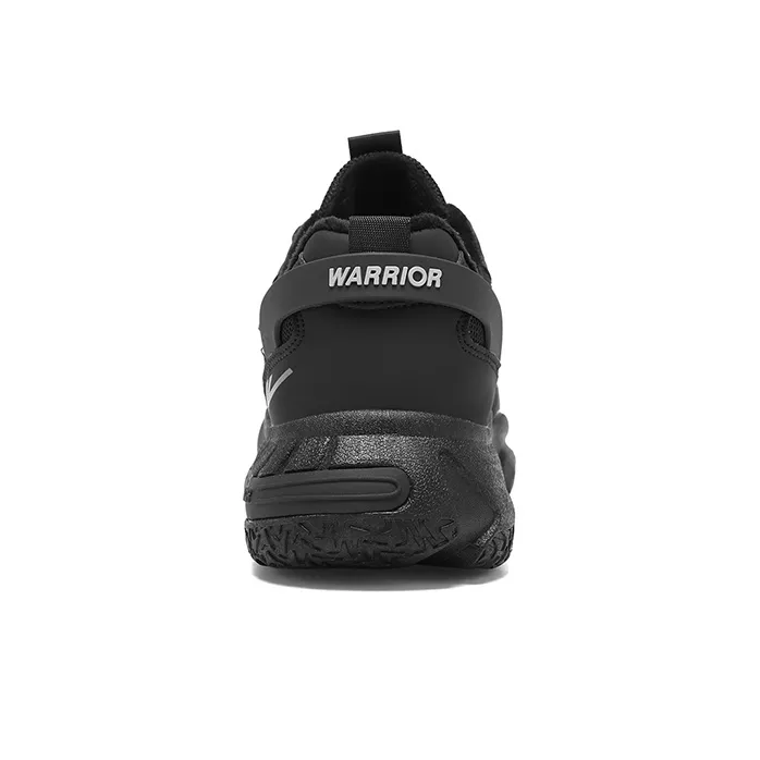 Warrior Low Top Chunky Sneakers Men's Black-4
