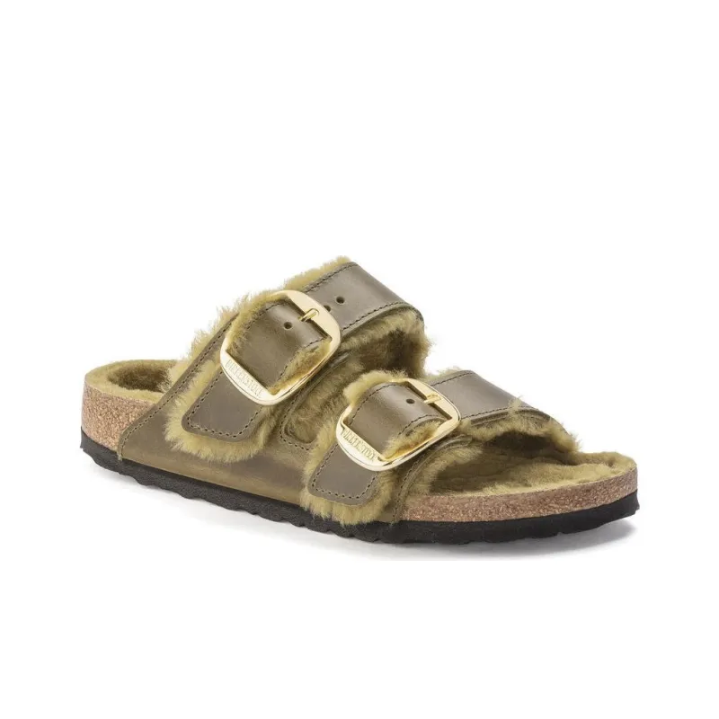 Birkenstock Arizona Slide Slippers Women's Green-1