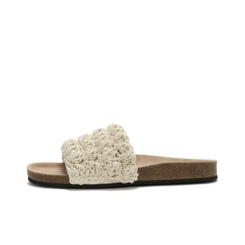JW Anderson Popcorn Leather Slides Women's