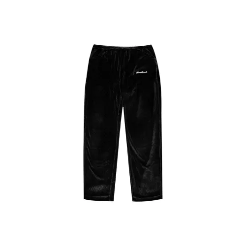 BLACK8 Mula Over Billionaire Casual Pants Unisex Black