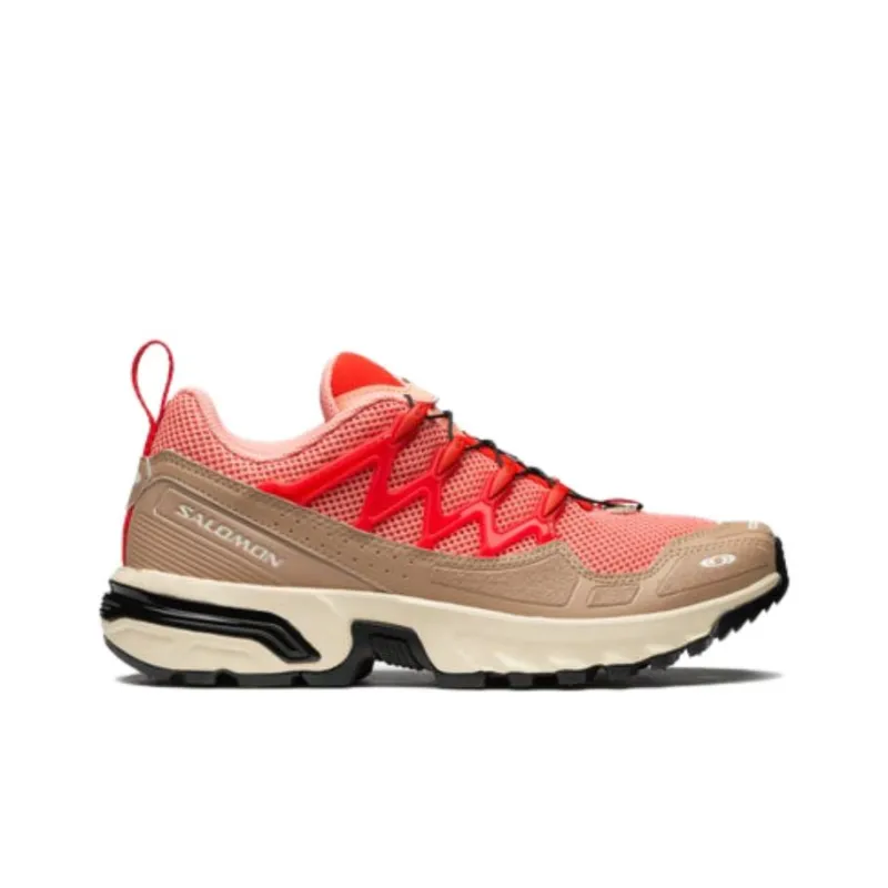 SALOMON ACS + OG Low Top Outdoor Shoes Unisex Red Brown-1