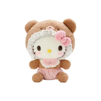 Sanrio Hello Kitty Latte Baby Collection Dolls Plush Doll 19cm Height