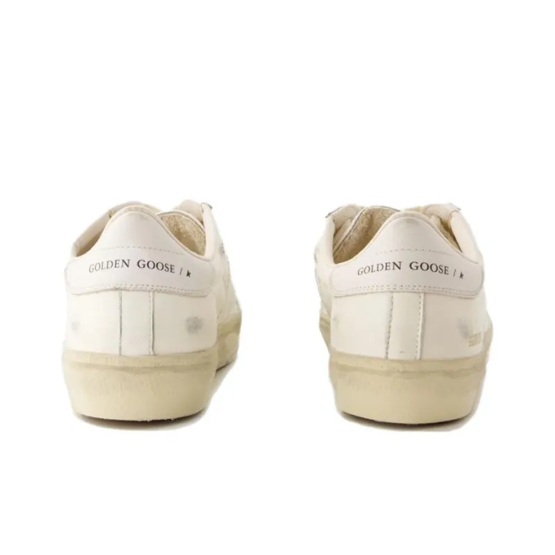 Golden Goose Distressed-effect Leather Sneakers-4