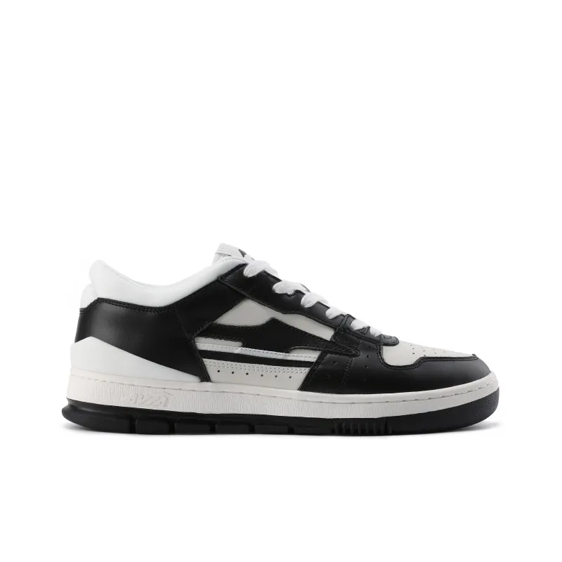 AVIA 825R Series Anti Slip Wear Resistant Low Top Skateboard Shoes Men's Black White-1