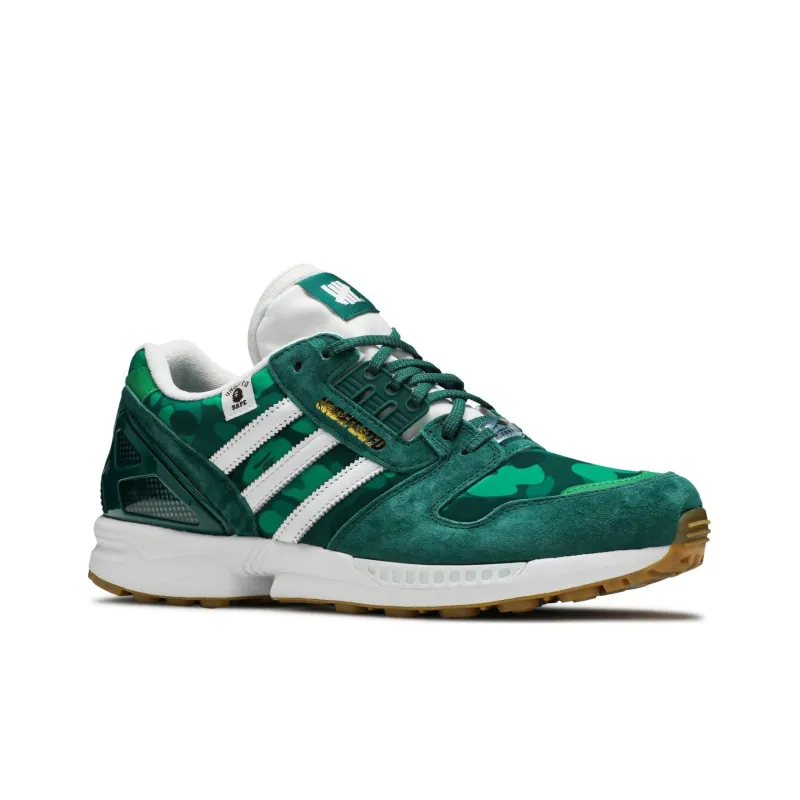 Adidas Zx 8000 Bape Undefeated Green-1