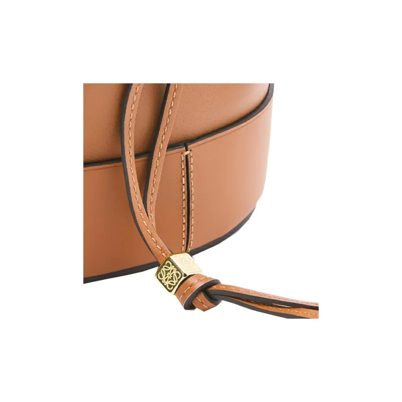 LOEWE Balloon NAPPA Cow Leather Balloon Bag, Bucket Bag, Handbag, Shoulder Bag, Crossbody Bag Mini Women's Brown-3