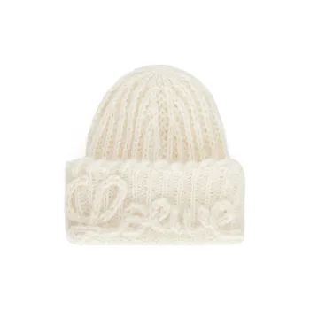 LOEWE Turn-Up Cuff Knitted Beanie