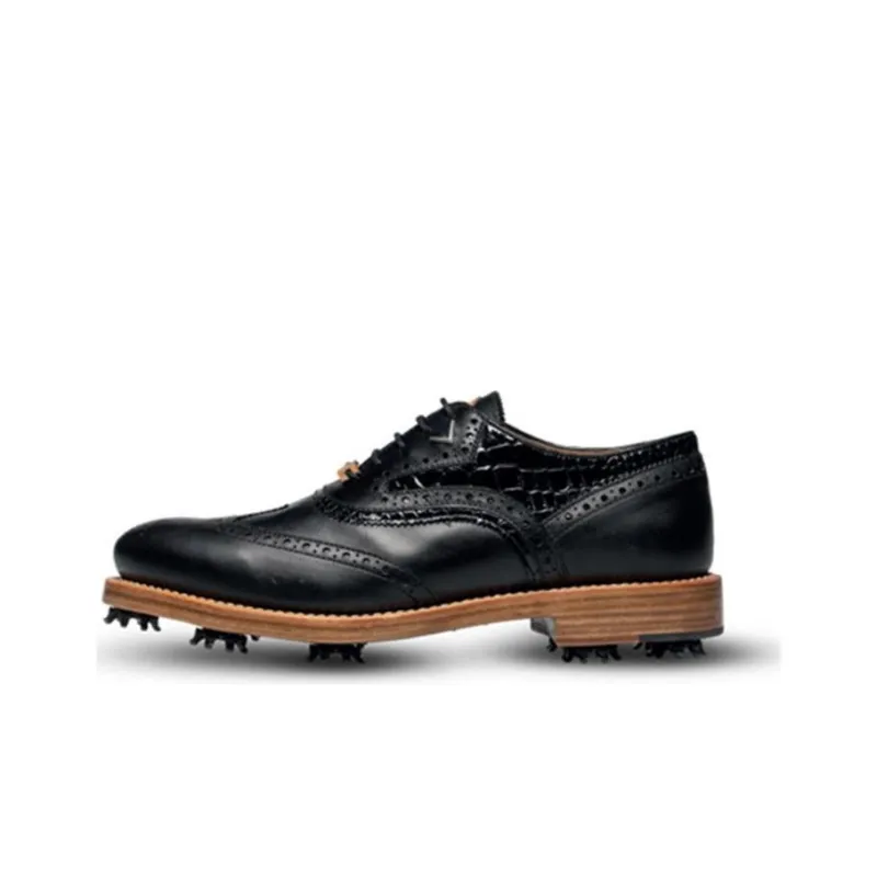 Callaway Cushioning, Wear Resistant Low Top Golf Shoes Men's Black-0