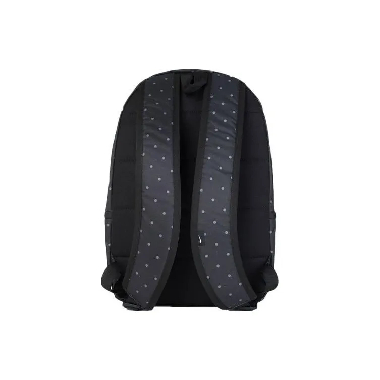 Nike Heritage Polyester Backpack Regular Unisex Black Gray-5