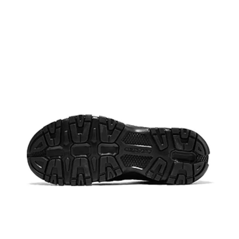 Skechers Outdoor Cushioning Wear Resistant Low Top Casual Shoes Men's Black-3