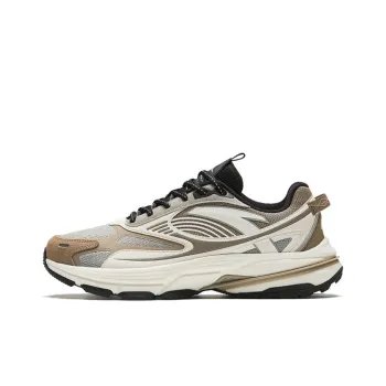 Anta Cushioning Wear-Resistant Low-Top Casual Shoes Men's Gray White