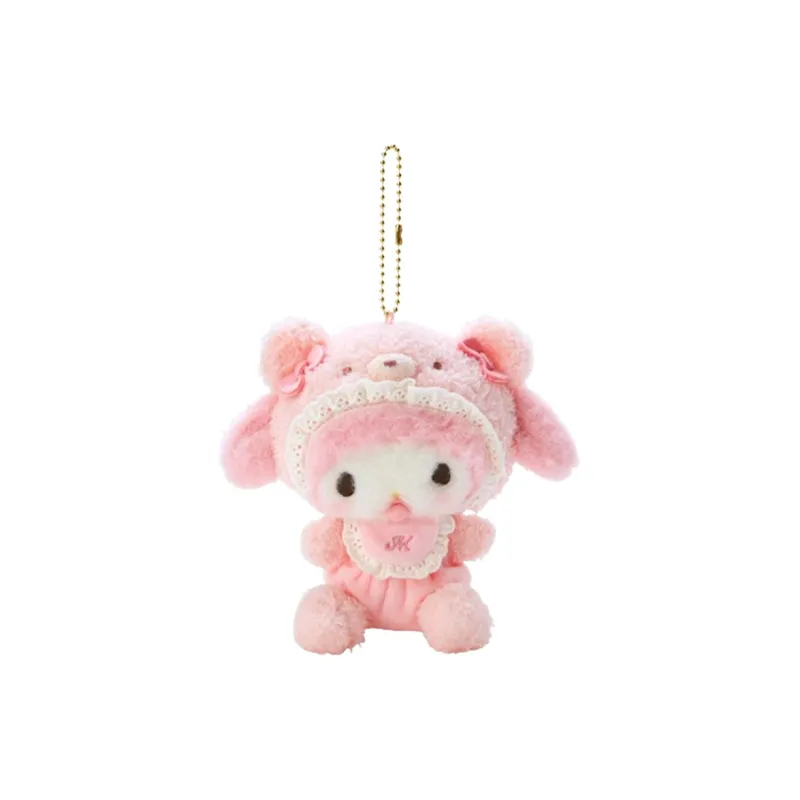 Sanrio My Melody Latte Baby Collection Dolls Plush Pendant 10cm Height-0