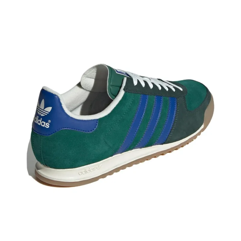 Adidas Originals Allteam Anti Slip Wear Resistant Low Top Casual Shoes Unisex Green Blue-3