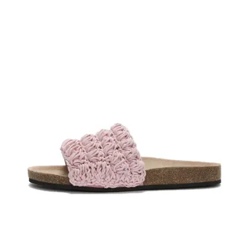 JW Anderson Popcorn Leather Slides Women's