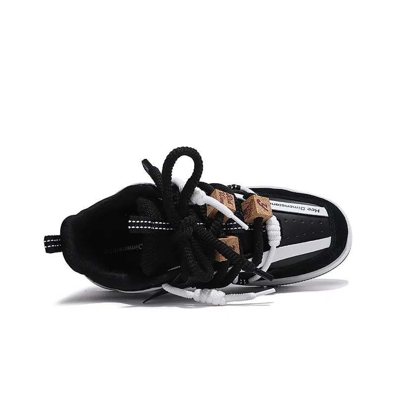 HeeDimensional Wear-resistant And Lightweight Low-Top Skateboard Shoes Unisex-9