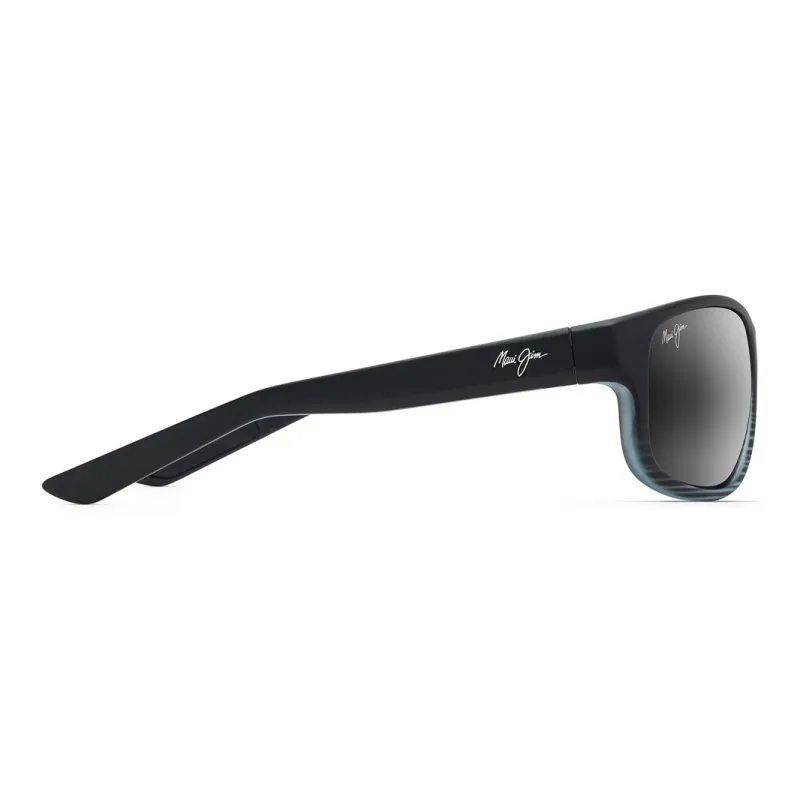 Maui Jim Injection Molding Nylon Square Sunglasses Unisex Black-2