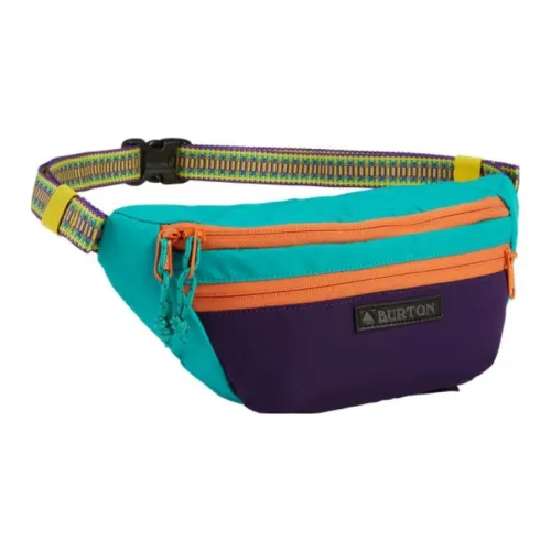 BURTON Fanny Packs Green/Purple/Orange