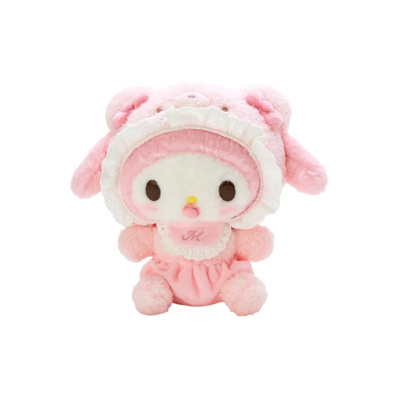 Sanrio My Melody Latte Baby Collection Dolls Plush Doll 19cm Height-0
