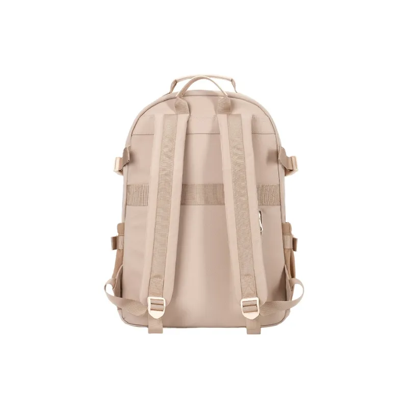 SOSITE Nylon Fabric Computer Backpack Medium Size Unisex Blue & Gray/Khaki/Black & Gray-2