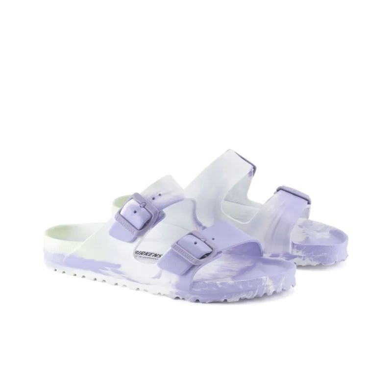 Birkenstock Slip Resistant Slide Slippers Unisex Purple Regular-2