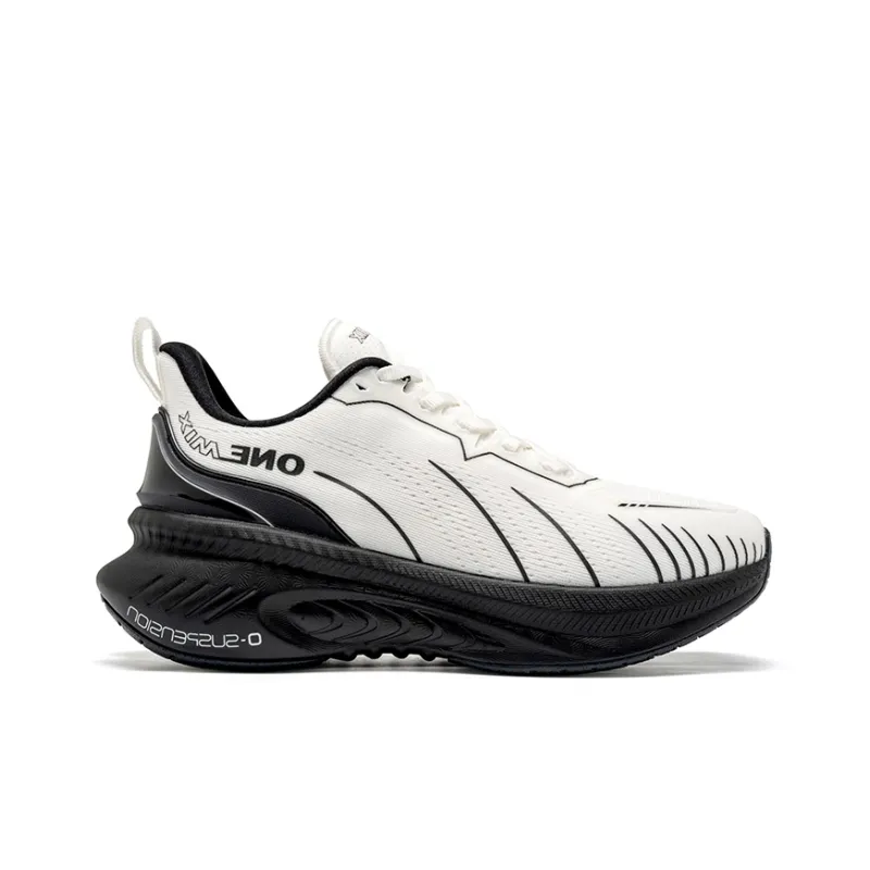 ONEMIX Shock Absorber Low Top Running Shoes Unisex Panda White-1