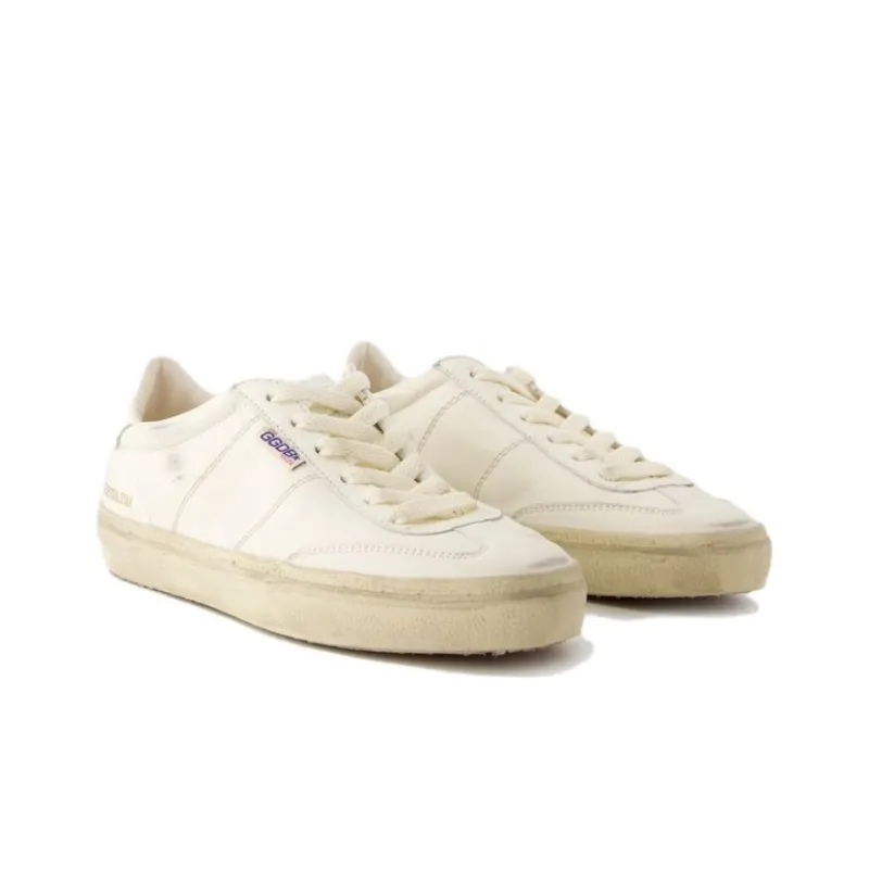 Golden Goose Distressed-effect Leather Sneakers-2