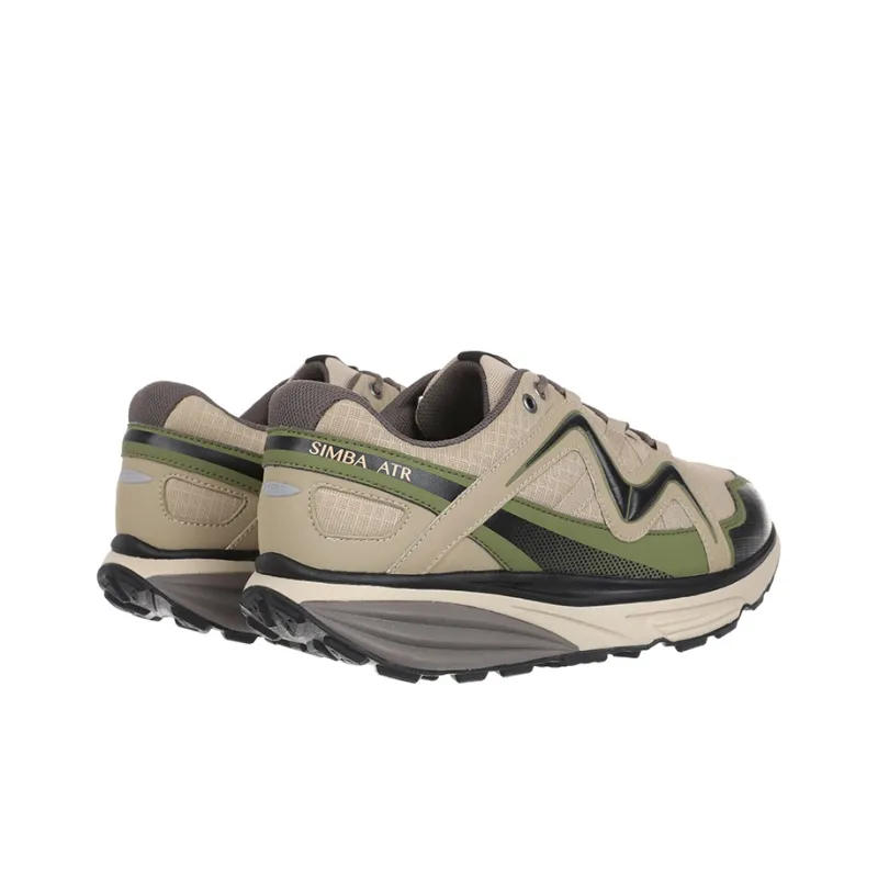 MBT SIMBA ATR Low Top Outdoor Shoes Men's Khaki/Green/Black-3