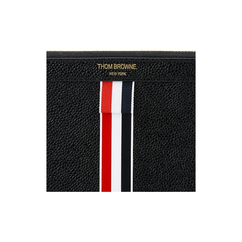 THOM BROWNE Vertical Intarsia Stripe Tablet Case-3