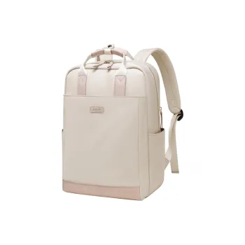POLO Fabric Women's University Student Backpack Carry Backpack Large Size Women's Multicolor