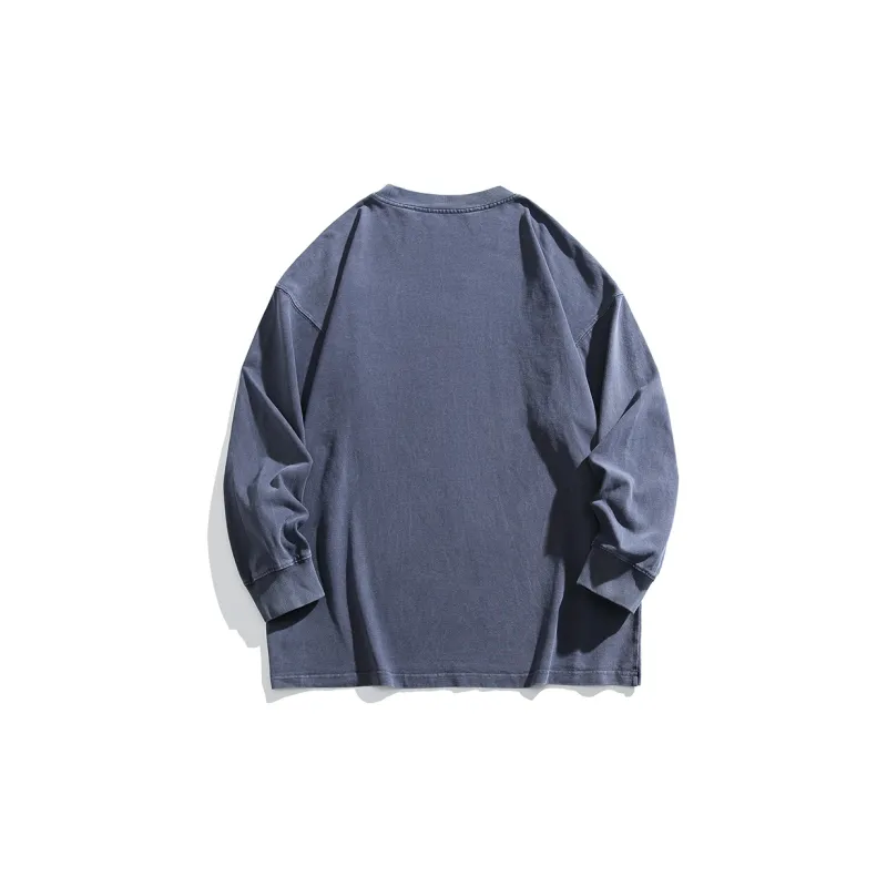 CLOR T Shirts Unisex Navy Blue-1