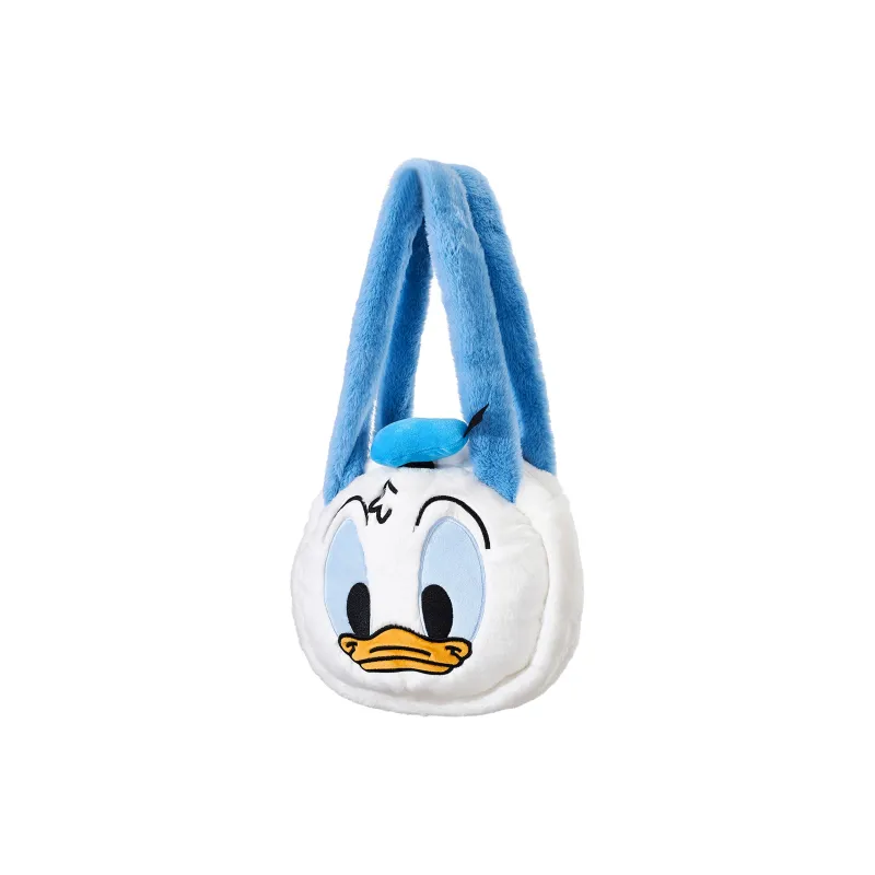 Disney Donald Duck Series Polyester Portable Crossbody Bag Shoulder Bag Regular Women's White-0