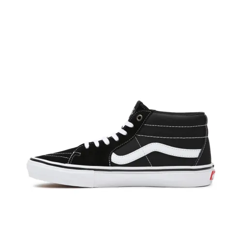 Vans Skate Grosso Mid Black White