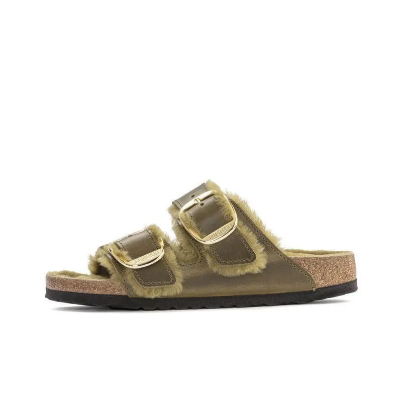 Birkenstock Arizona Slide Slippers Women's Green-0