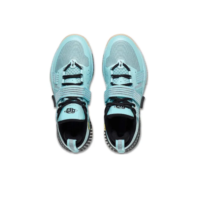 LiNing Rage Breathable Lightweight Low Top Basketball Shoes Men's Blue-3