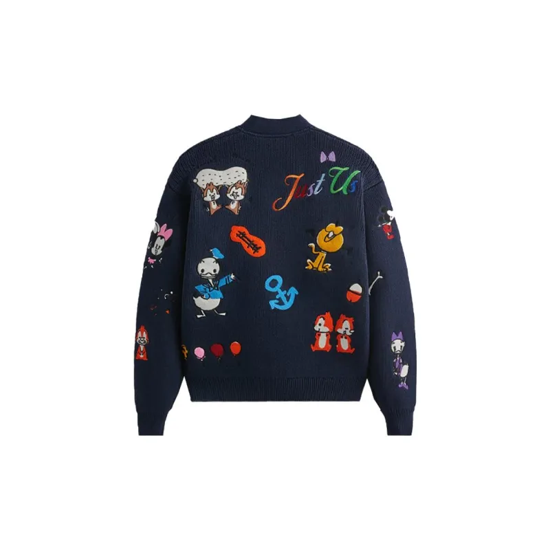 KITH For Mickey & Friends Chunky Yarn Cardigan-1