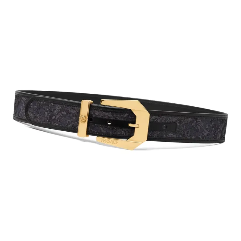 VERSACE Barocco Medusa Heritage Jacquard Belt-1