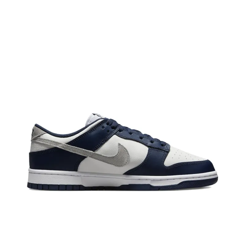 Nike Dunk Low Summit White Midnight Navy-1