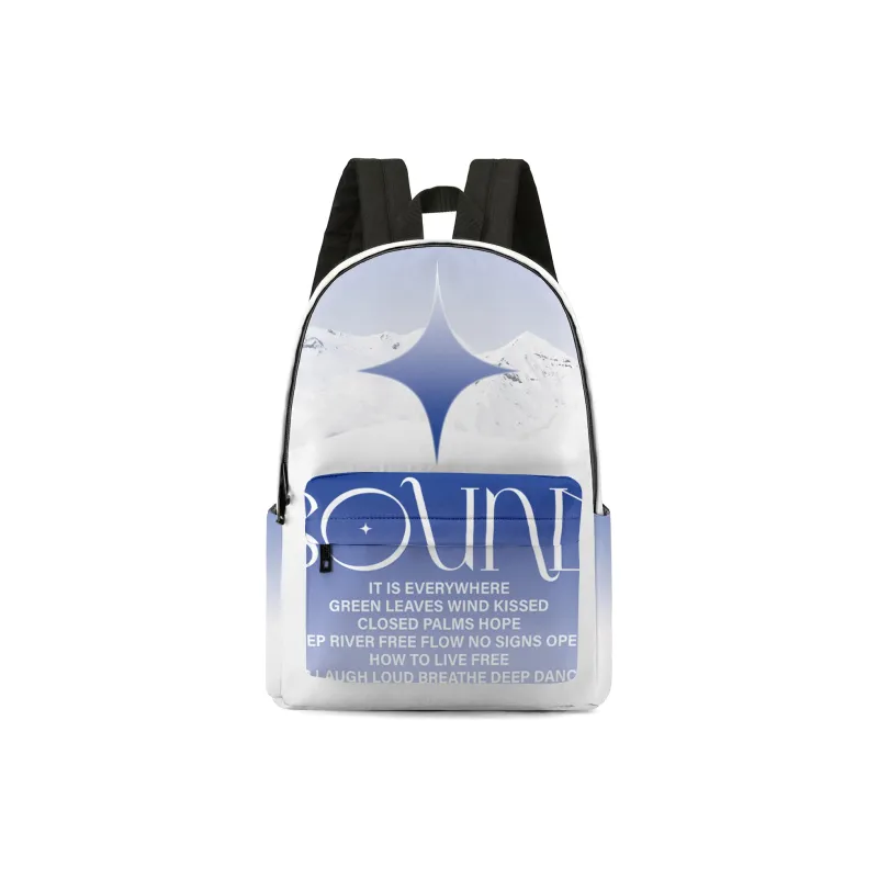 ONRF Polyester Backpack Unisex White-0