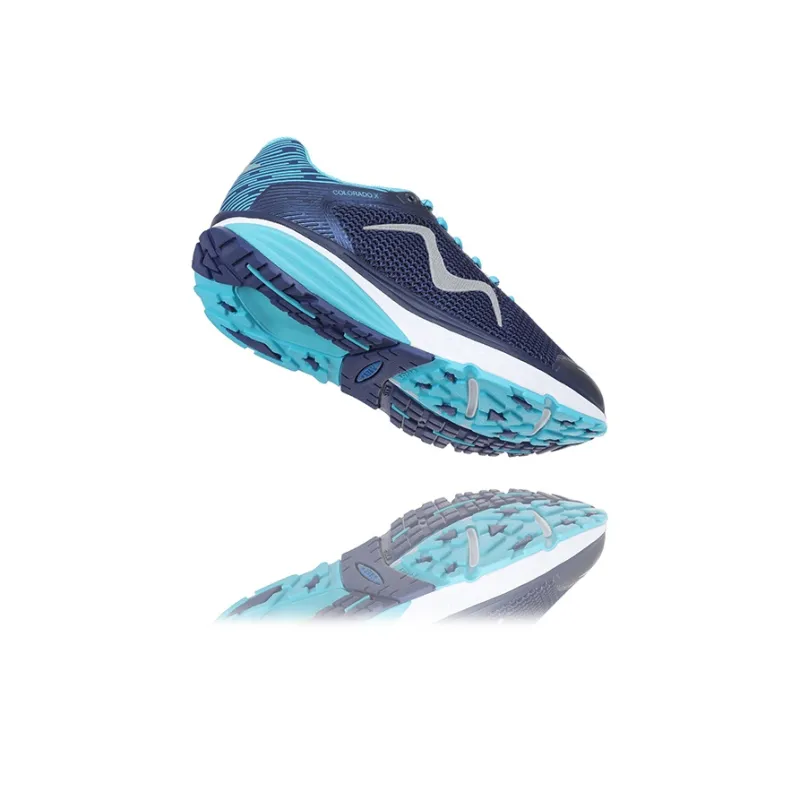 MBT Low Top Outdoor Shoes Men's Blue-4