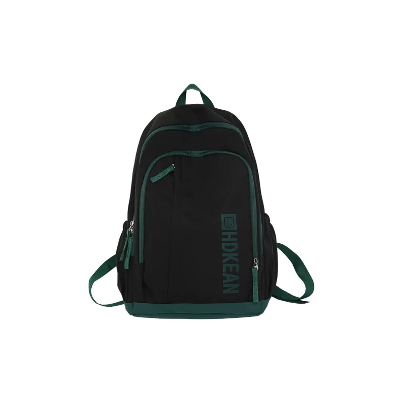 KAKAXI Nylon Backpack Laptop Bag Backpack Regular Unisex White/Green/Black/Orange-5