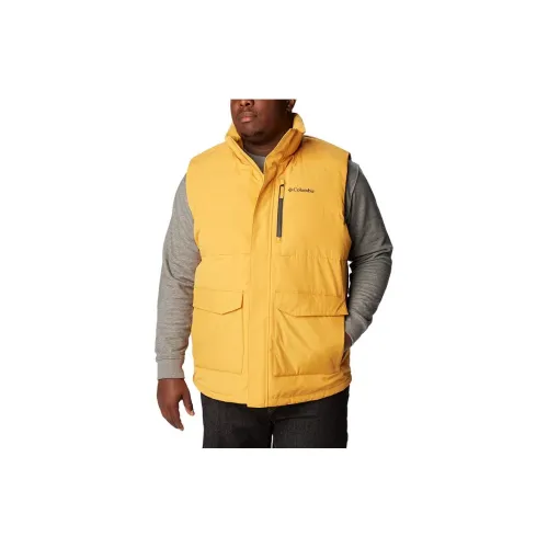 Columbia Marquam Peak Vests Men Yellow