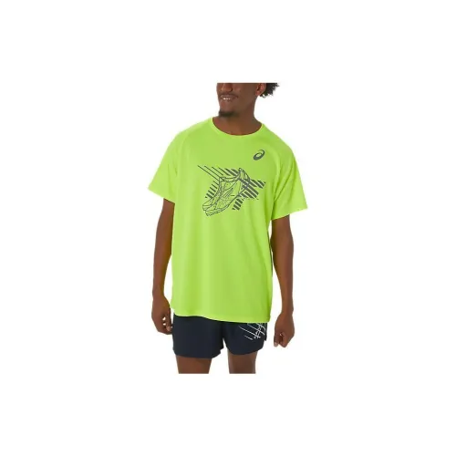 Asics T-Shirts Men Yellow