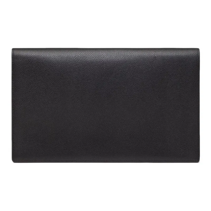 Valentino VSLING Calfskin Clutch Tubas Women's Black-2