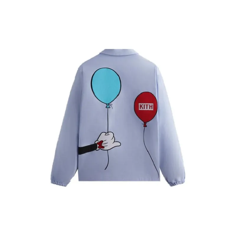 KITH For Mickey & Friends Oxford Coaches Jacket-1