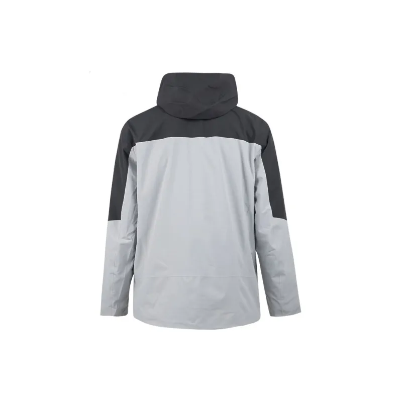 MOBI GARDEN Thermal Windbreaker Jacket Men's Oxford Gray-1