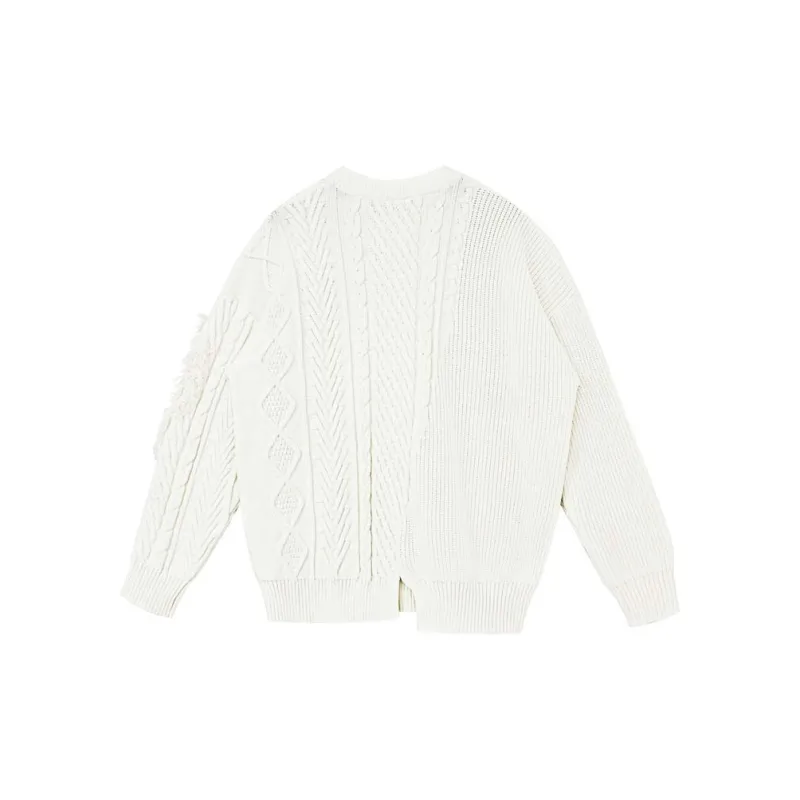 VALLEYOUTH Sweaters Unisex Ivory-1